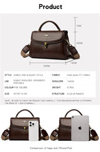 Sacs à bandoulière en cuir pour femmes, sacs à main de luxe pour dames, sac messager féminin, haute qualité, 2026