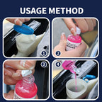 Film d'huile de revêtement de verre de voiture, brosse de nettoyage, rétroviseurs anti-buée, livres anti-pluie, réparation des rayures, polissage propre