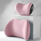 Coussin de siège de voiture ergonomique en mousse à mémoire de forme, adapté à toutes les saisons, appui-tête de voiture confortable, coussin lombaire ou appui-tête ou ensemble