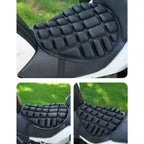 Coussin de siège de moto absorbant les chocs, deux options de conception, housse de siège de moto confortable pour une assise prolongée
