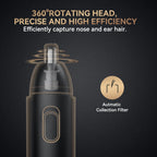 Prévention Words-Tondeuse à cheveux en antarctique pour homme, rasoir électrique aste, lame de touriste rotative à 360 degrés, indolore et sûre