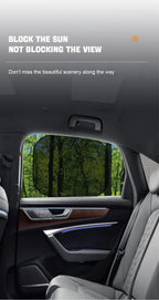 SEAMETAL pare-soleil de voiture rideau de fenêtre latérale avant fenêtre arrière pare-soleil été UV blocage ventouse rideaux de Protection solaire de voiture