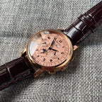 Montre automatique pour hommes Multification Date jour mois année 316L montre mécanique pour hommes boîtier poli indicateur jour/nuit 42mm