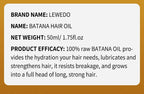 Sérum d'huile de Batana pour la croissance des cheveux, huile essentielle pour cheveux à croissance rapide, soins capillaires de beauté, Essence Anti-perte de cheveux, réparation naturelle des cheveux endommagés
