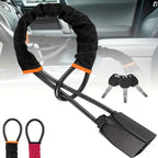 Verrouillage du volant de voiture, câble en acier antivol, dispositif de sécurité universel adapté aux véhicules, prévention du vol, corde de sécurité Durable