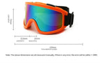 Lunettes de protection pour casque de moto, lunettes de sport de plein air, coupe-vent et anti-poussière, lunettes de ski, lunettes de motocross, anti-émeute, 506