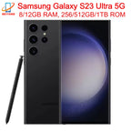 C Samsung Galaxy S23 Ultra 5G S918B S918U S918U1 6.8 "ROM 256/512GB/1TB RAM 8/12GB Snapdragon NFC téléphone portable Android d'origine