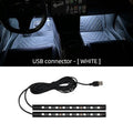 Lumière d'ambiance Led pour voiture, avec USB 5V, universelle, pour intérieur de voiture, éclairage de rétro-éclairage, néons décoratifs automobiles