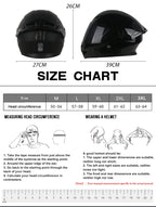 DOT Uchoose casques approuvés Crash moto équipement de protection hommes femmes casque rabattable moto visière Double soleil