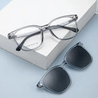 SENEVIEVE-Lunettes de soleil polarisées à clipser pour femmes, lunettes optiques de protection UV, anti-absorbe ouissement, délinquants personnalisés, TJ2192