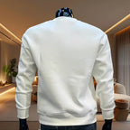 Offres spéciales automne hiver hommes sweats imprimer col rond haute qualité décontracté homme populaire sport pull Jogging simplicité quotidienne