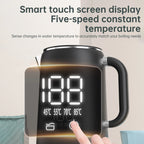 Bouilloire électrique thermostatique domestique 1,7 l, théière à conservation automatique de la chaleur, revêtement en acier inoxydable 304, Pot de santé 220V
