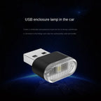 Mini USB LED lumières d'ambiance voiture intérieur néon lampe décorative éclairage de secours universel PC Portable Plug and Play