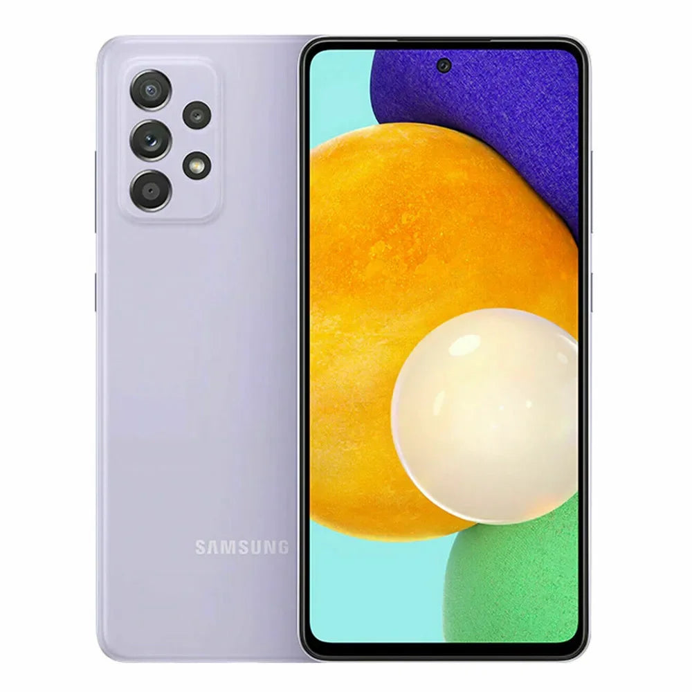 Samsung Galaxy A52 5G A526U1 A5260 A526B 128/256GB ROM 6/8GB RAM 6.5 "Snapdragon Octa Core NFC téléphone portable Android d'origine