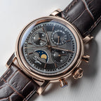 Sugess – montre-bracelet pour hommes, ST1908, mouvement à col de cygne, chronographe mécanique, véritable calendrier de phase de lune, cuir Vintage, nouveau 2026