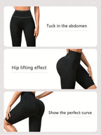 Short de Yoga taille haute sans couture pour femmes, tricoté, Slim, pour entraînement, course à pied, Leggings esthétiques linéaires, extensible, levage des hanches