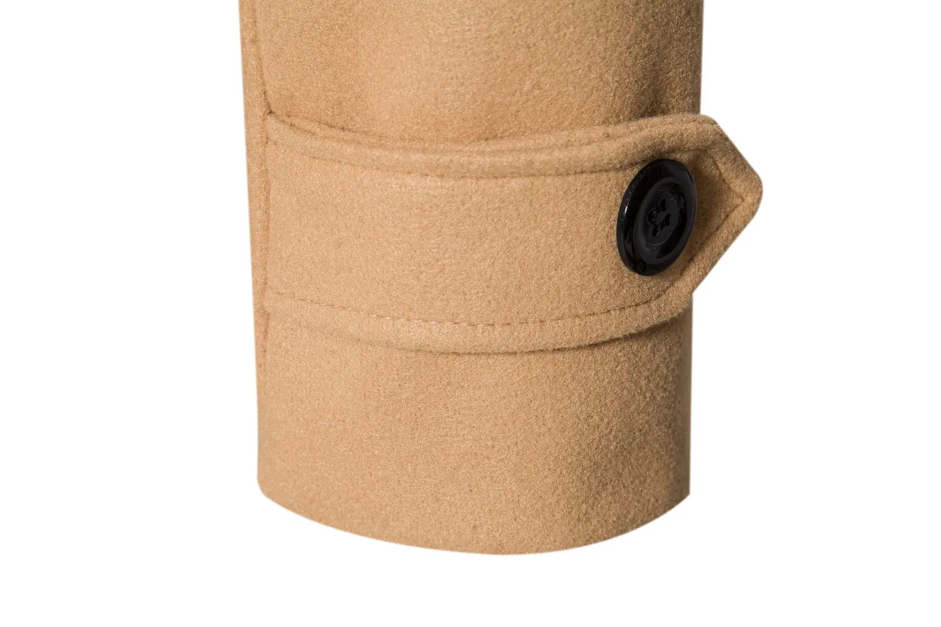 Coupe-vent long en laine à double boutonnage pour hommes, col rabattu, coupe couvertes, vêtements d'extérieur pour hommes, mode printemps, automne