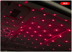 LED ciel étoilé lampe voiture Laser étoile toit lumière 5V USB alimenté galaxie étoile atmosphère lumière projecteur lampe pour chambre plafond décor