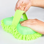 Éponge de lavage de voiture en microfibre, nettoyage de soins de voiture, brosses de détail, serviette de lavage, gants automobiles, accessoires de style