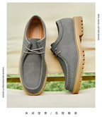 Chaussures de marche en cuir de vache pour hommes, mocassins décontractés à semelle Durable, à la mode, nouvelle collection printemps-automne 2026