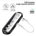Éclairage ambiant voiture USB Rechargeable porte de voiture lumière bienvenue courtoisie lumière voiture atmosphère avertissement lampes coloré clignotant lumière