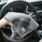 Brosse douce de nettoyage intérieur de voiture, outil dépoussiéreur, serviette de lavage en daim pour Hyundai i30 i40 ix 35 coupé Tucson Sonata Elantra Kona