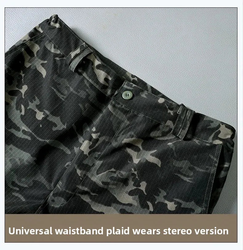 Pantalon de travail tactique résistant à l'eau pour hommes, poches multiples, Fans militaires d'extérieur, pantalons décontractés, Style américain printemps automne