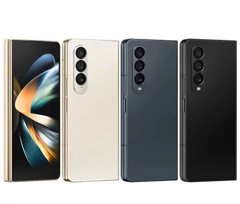 Samsung Galaxy Z Fold 4 Fold4 5G F936U1 F936N F936B 7.6 "RAM pliable 12GB ROM 256/512GB NFC Snapdragon 99% nouveau téléphone portable