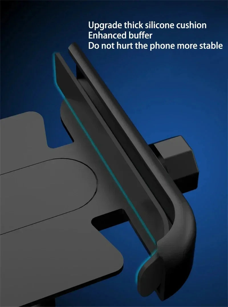 Support de téléphone universel en alliage d'aluminium pour guidon de moto, rétroviseur de vélo, support de téléphone portable pour moto