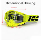 Lunettes de moto pour hommes, masque de protection MX pour motocross, moto tout-terrain, VTT, ski, sports de plein air, scooter, cyclisme