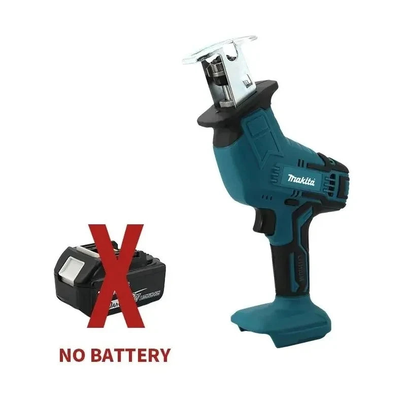 Scie sauteuse sans fil Makita 18V ML-505, scie à chaîne électrique, outil électrique portable pour la coupe du bois, du métal et des tuyaux