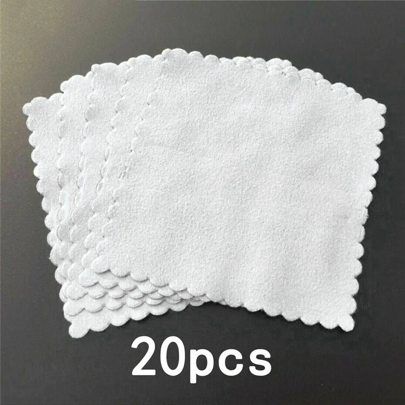 Revêtement de verre en microcarence non pelucheux pour voitures, pièces de lavage en céramique, livres de détail, Earths, gril, 10x10cm, 20 pièces