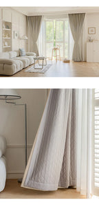 Rideau occultant coupe-vent pour fenêtre de salon, épais et chaud, insonorisé, pour l'hiver et le froid, pour chambre à coucher