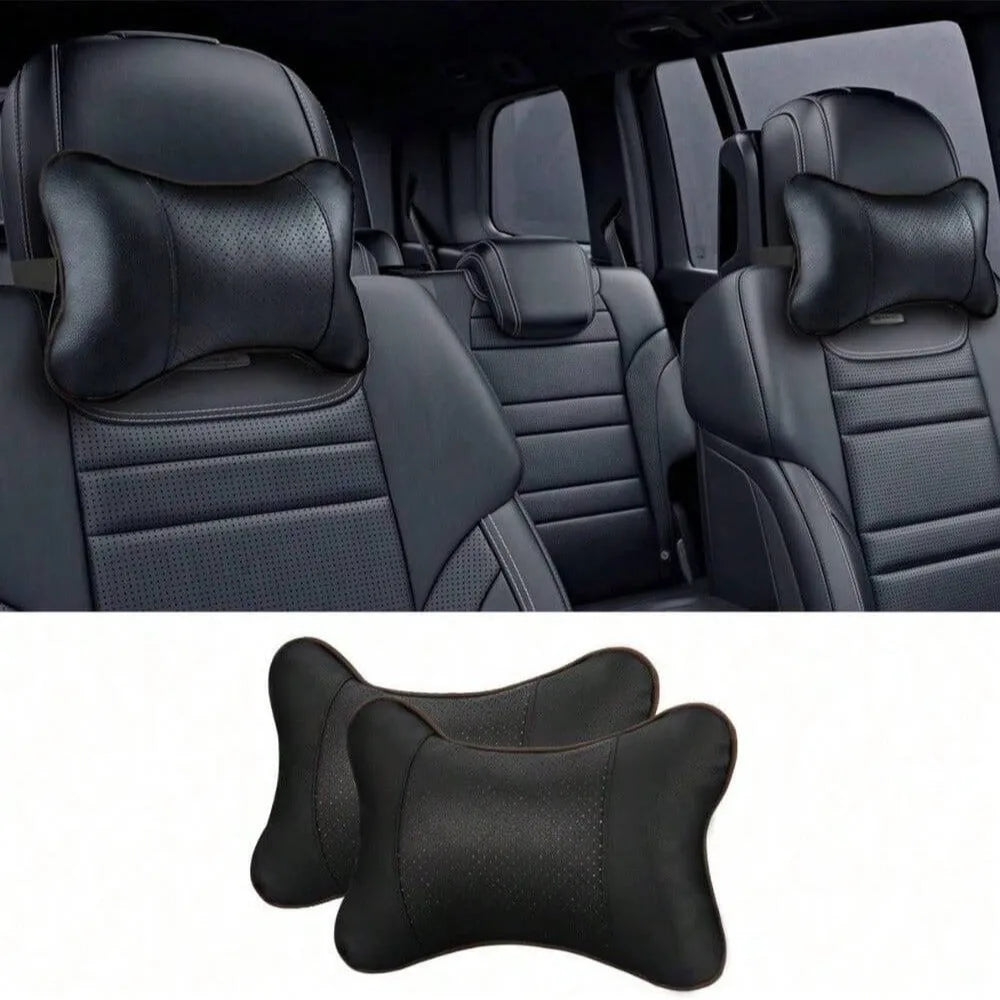 Appui-tête de siège de voiture avec maille respirante, sécurité automobile, repose-tête et cou, oreiller relaxant, coussin, protection automobile