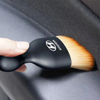 Brosse douce de nettoyage intérieur de voiture, outil dépoussiéreur, serviette de lavage en daim pour Hyundai i30 i40 ix 35 coupé Tucson Sonata Elantra Kona