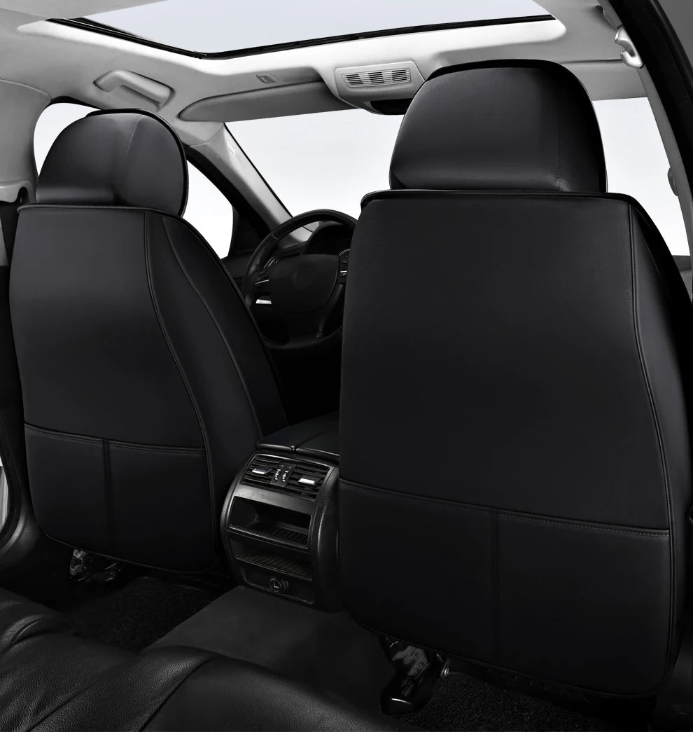 Coussin de siège auto ergonomique – Cuir Nappa et soie glacée, éponge haute résilience, confort toutes saisons pour la plupart des véhicules
