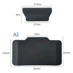 Universel pour Moto boîtier supérieur arrière boîte bagages coussin dossier Moto passager dossier arrière auto-adhésif antichoc