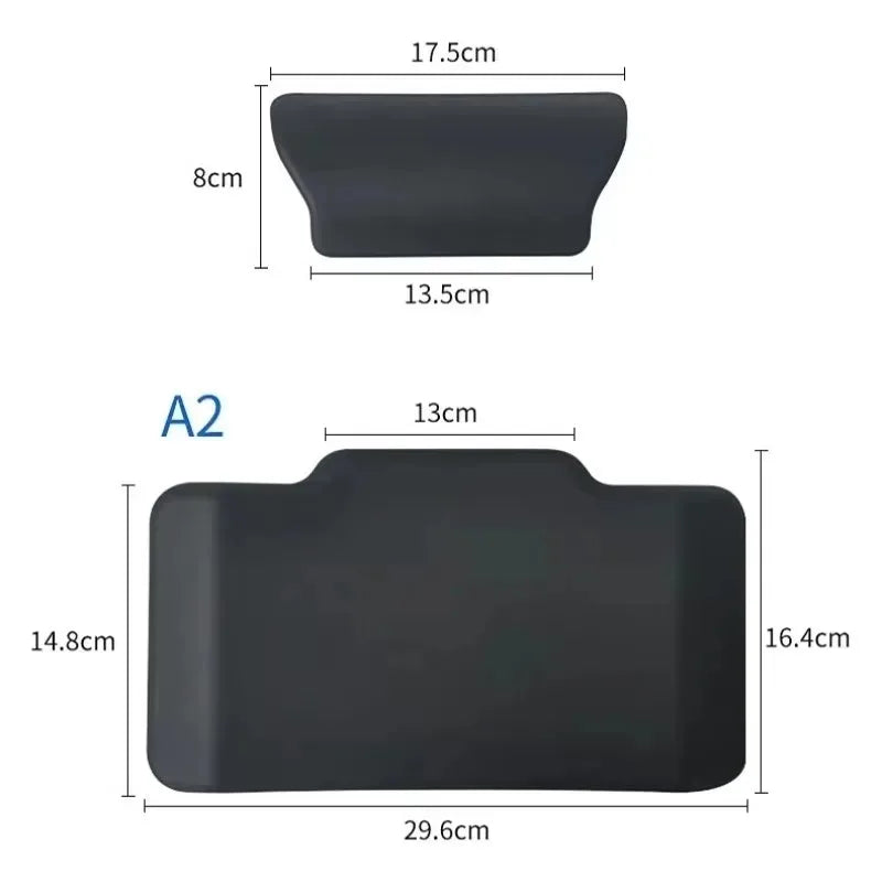 Universel pour Moto boîtier supérieur arrière boîte bagages coussin dossier Moto passager dossier arrière auto-adhésif antichoc
