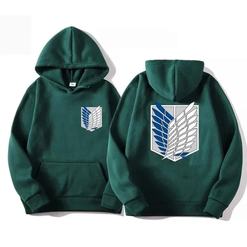 Sweats à capuche Shingeki No Kyojin, Attaque des Titans, PVD, Anime japonais, Vêtements Manga, Eren Yeager