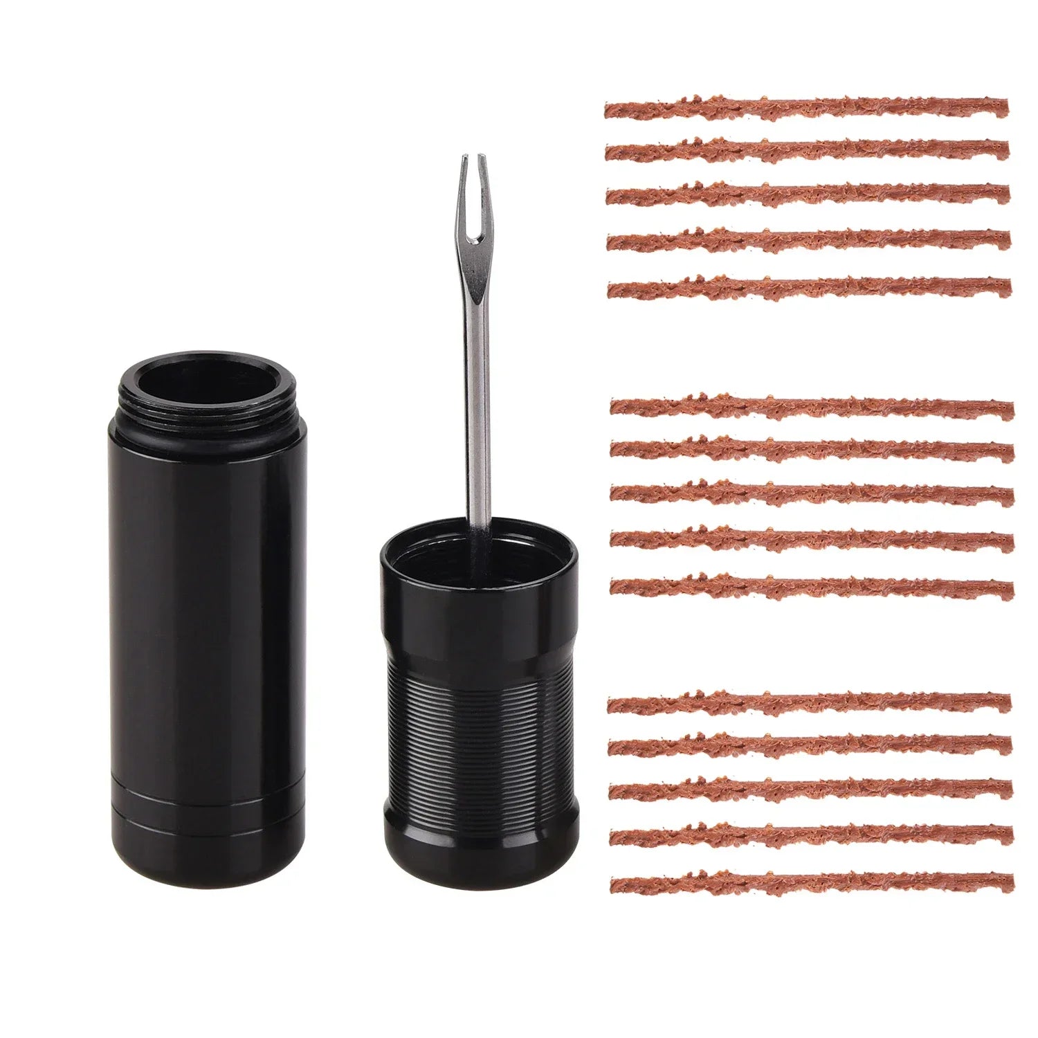 Kit de Réparation Pneus Tubeless Vélo – Outil + Bandes de Bacon Anti-Crevaison