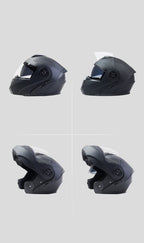 D'expériences de moto modulaires personnalisés pour hommes et femmes, casque de moto intégral, lentille de tourisme, course de motocross, mode