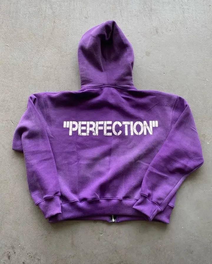 Streetwear Y2K décontracté Baggy pantalons de survêtement cordon pantalon de sport cardigan à fermeture éclair mode impression numérique à capuche hommes femmes ensemble de rue
