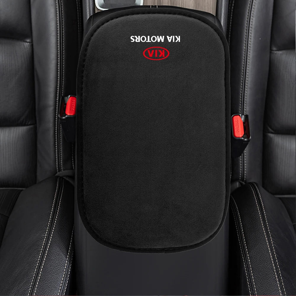 Coussin de boîte d'accoudoir de voiture, coussin de Protection pour Console centrale automatique, pour KIA Ceed Sorento K3 Rio Sportage Picanto Optima Cadenza Cerato K5