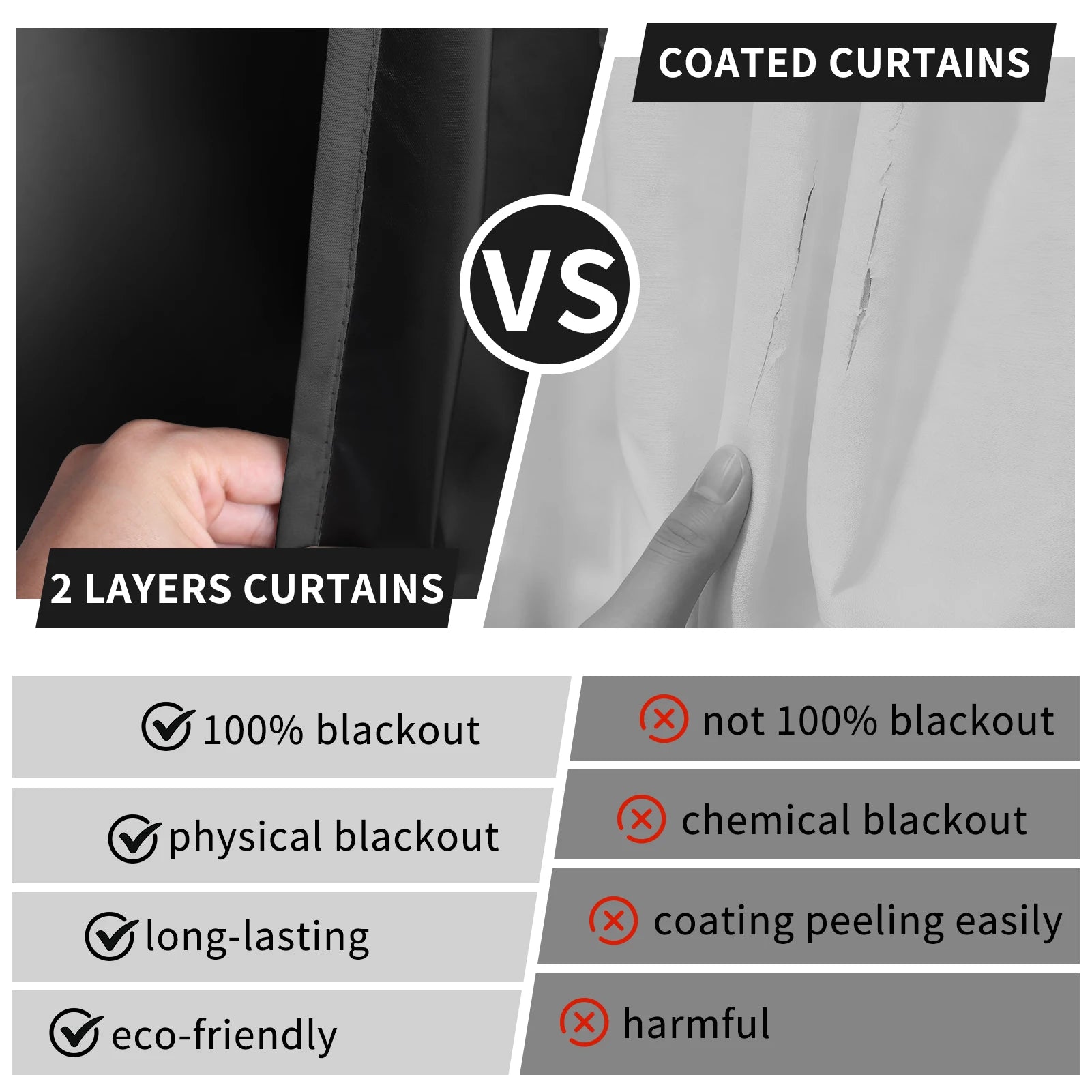 Rideau occultant pour salon, en Polyester, avec œillet de pongé, isolation thermique, bloquant la lumière, pour porte française de Patio