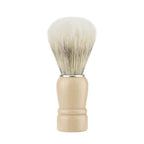 Brosse à barbe pinceaux de maquillage RANCAI – brosse à barbe avec manche en bois pour hommes, 1 pièce, accessoire de maquillage, pour Salon de coiffure, rasage moussant, ensemble d'outils de nettoyage du visage