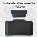 Universel pour Moto boîtier supérieur arrière boîte bagages coussin dossier Moto passager dossier arrière auto-adhésif antichoc