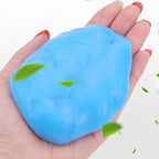 Gel Nettoyant Anti-Poussière pour Voiture - Mousse Nettoyante en Caoutchouc Souple pour Grilles d'Aération, Tableau de Bord, Interstices des Portes et des Fenêtres, Clavier - Absorbe les Odeurs