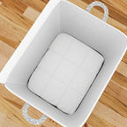 Sac de rangement de couette non tissé avec fermeture éclair veds, vêtements pliables, bacs de couette, conteneur, grande capacité, sac anti-poussière, organiser