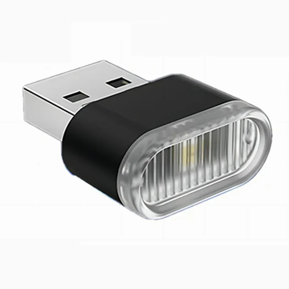 Mini USB LED lumières d'ambiance voiture intérieur néon lampe décorative éclairage de secours universel PC Portable Plug and Play