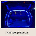Éclairage de coffre de voiture à haute luminosité, éclairage d'ambiance, décoration intérieure, bande lumineuse LED sans fil, détection automatique, éclairage de hayon
